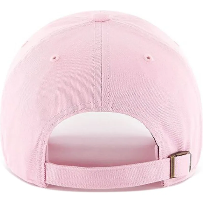 cappelli-curva-rosa-cinghia-regolabile-dei-los-angeles-dodgers-mlb-di-47-brand