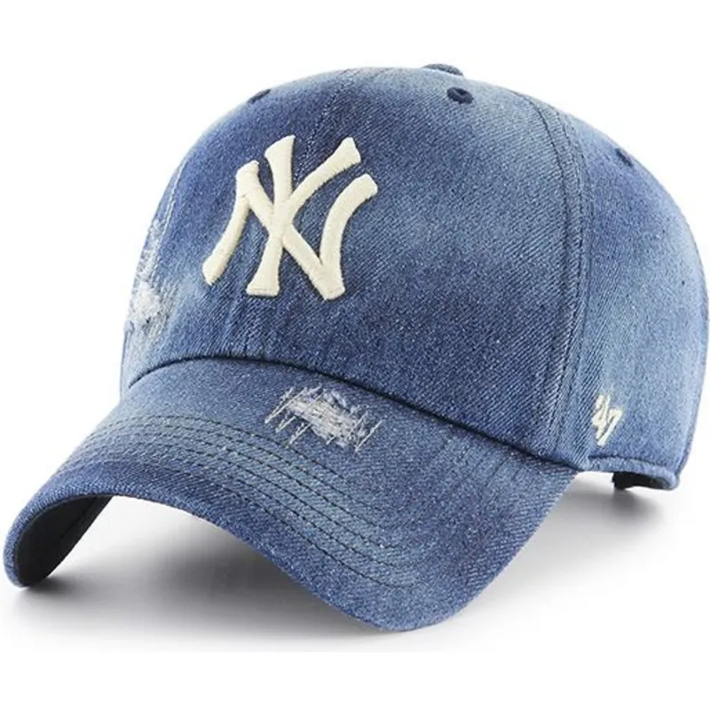 cappelli-curva-blu-marino-cinghia-regolabile-vaquero-dei-new-york-yankees-mlb-di-47-brand