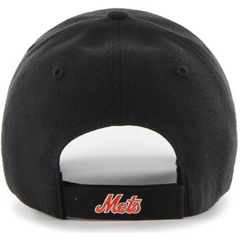 cappellino-visiera-curva-nero-con-logo-arancione-di-new-york-mets-mlb-mvp-di-47-brand