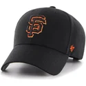 cappelli-curva-nero-cinghia-regolabile-dei-san-francisco-giants-mlb-di-47-brand