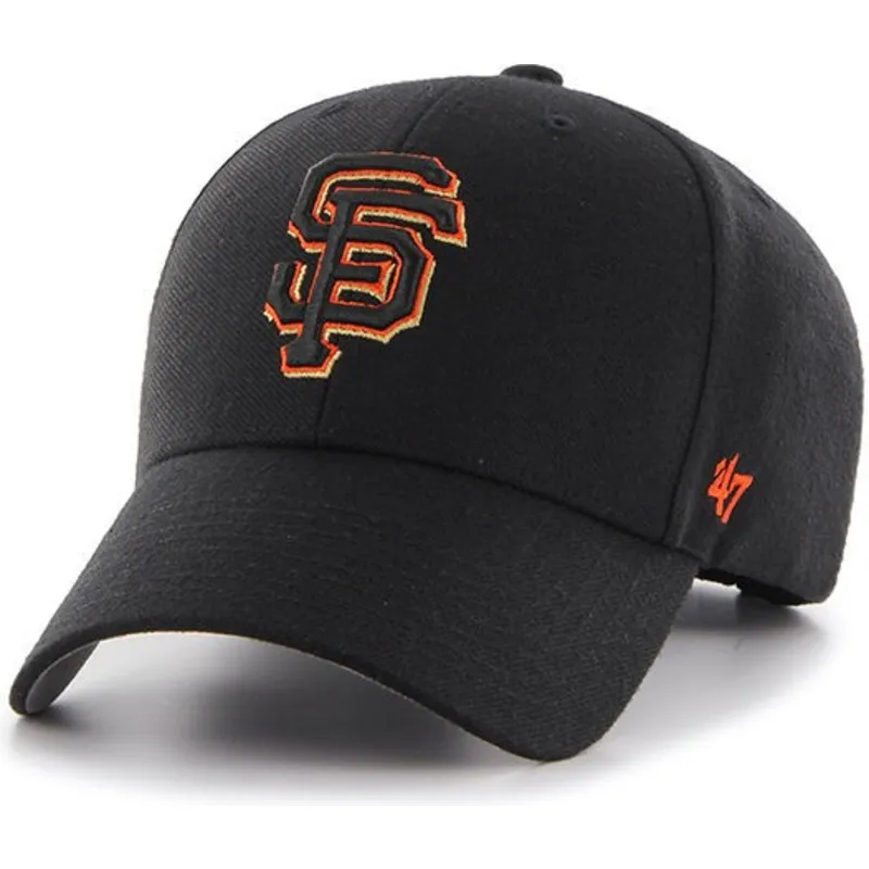 cappelli-curva-nero-cinghia-regolabile-dei-san-francisco-giants-mlb-di-47-brand cappelli-curva-nero-cinghia-regolabile-dei-san-francisco-giants-mlb-di-47-brand