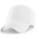 cappelli-curva-bianco-cinghia-regolabile-dei-los-angeles-dodgers-mlb-di-47-brand