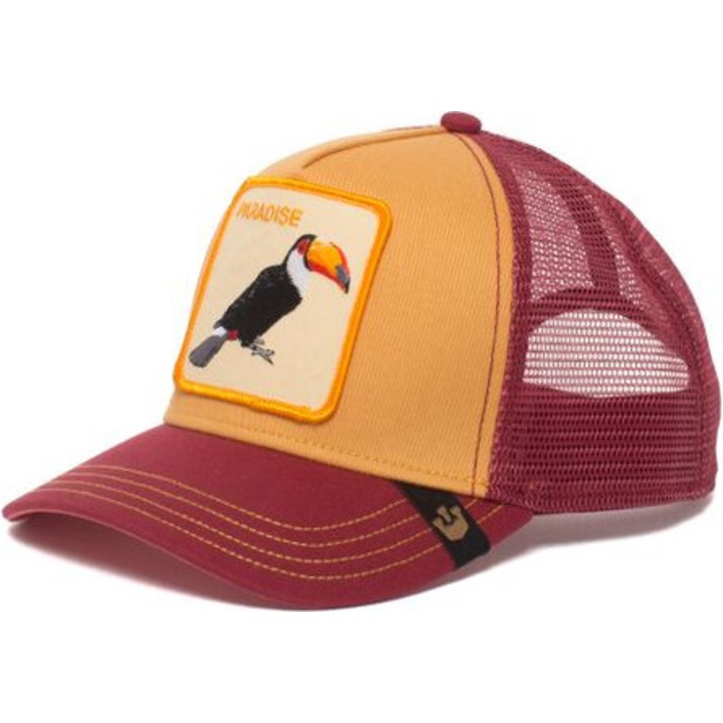 Cappellino trucker giallo tucano Take 