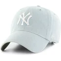 cappelli-curva-blu-cinghia-regolabile-claro-dei-new-york-yankees-mlb-di-47-brand