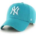 cappelli-curva-blu-cinghia-regolabile-neptuno-dei-new-york-yankees-mlb-di-47-brand
