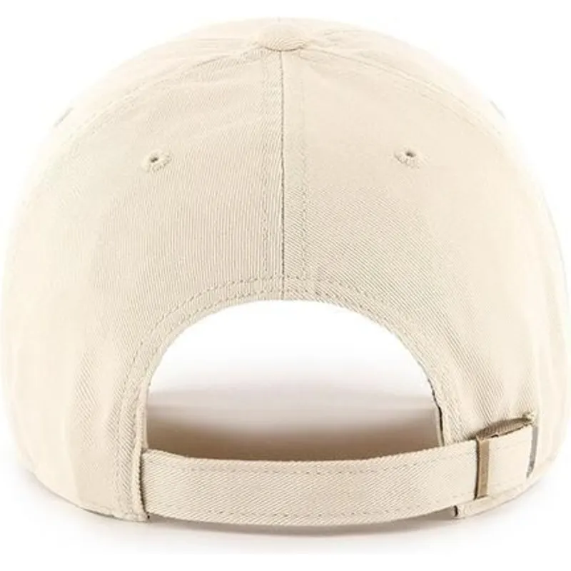 cappellino-curva-crema-con-logo-crema-dei-new-york-yankees-mlb-clean-up-di-47-brand