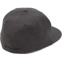 cappellino-visiera-piatta-grigio-scuro-aderente-splitz-flexfit-di-vans