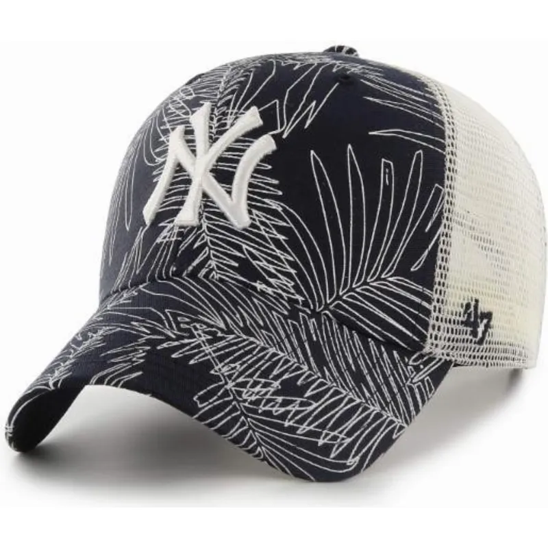 cappelli-curva-blu-marino-snapback-dei-new-york-yankees-mlb-di-47-brand