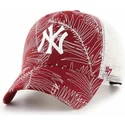 cappelli-curva-rosso-snapback-dei-new-york-yankees-mlb-di-47-brand