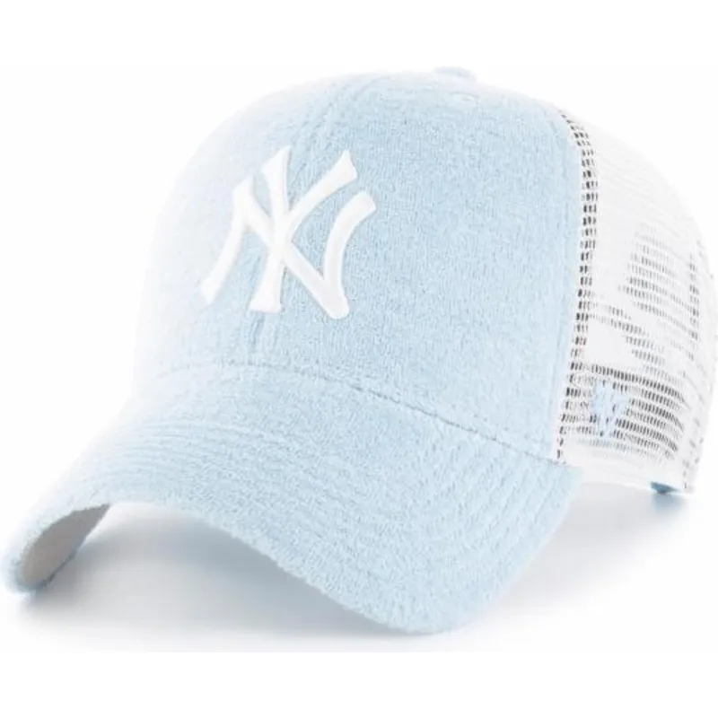 cappello-trucker-azzurro-new-york-yankees-mlb-mvp-weatherbee-di-47-brand