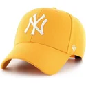 cappelli-curva-giallo-snapback-oro-dei-new-york-yankees-mlb-di-47-brand