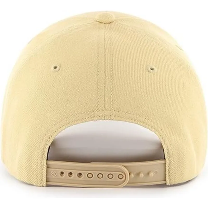 cappelli-curva-giallo-snapback-oro-claro-dei-new-york-yankees-mlb-di-47-brand