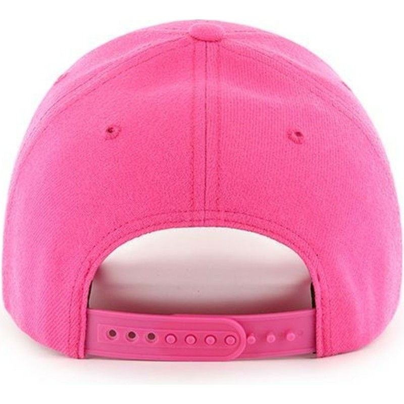 cappellino-visiera-curva-rosa-magenta-snapback-di-new-york-yankees-mlb-mvp-di-47-brand