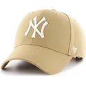 cappelli-curva-giallo-snapback-oro-viejo-dei-new-york-yankees-mlb-di-47-brand