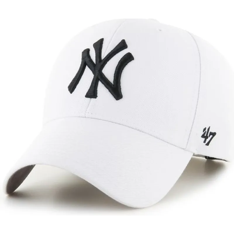 cappelli-curva-bianco-snapback-dei-new-york-yankees-mlb-di-47-brand