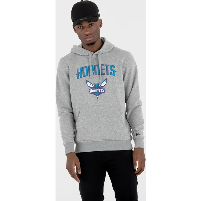 felpe-con-cappuccio-grigio-pullover-hoody-dei-charlotte-hornets-nba-di-new-era