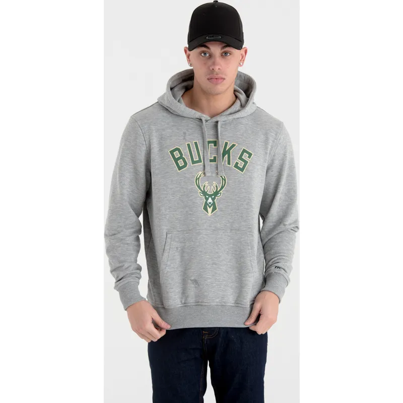 felpe-con-cappuccio-grigio-pullover-hoody-dei-milwaukee-bucks-nba-di-new-era