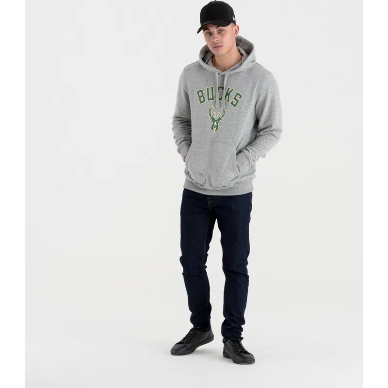 felpe-con-cappuccio-grigio-pullover-hoody-dei-milwaukee-bucks-nba-di-new-era