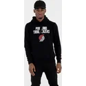 felpa-con-cappuccio-nera-pullover-hoody-dei-portland-trail-blazers-nba-di-new-era