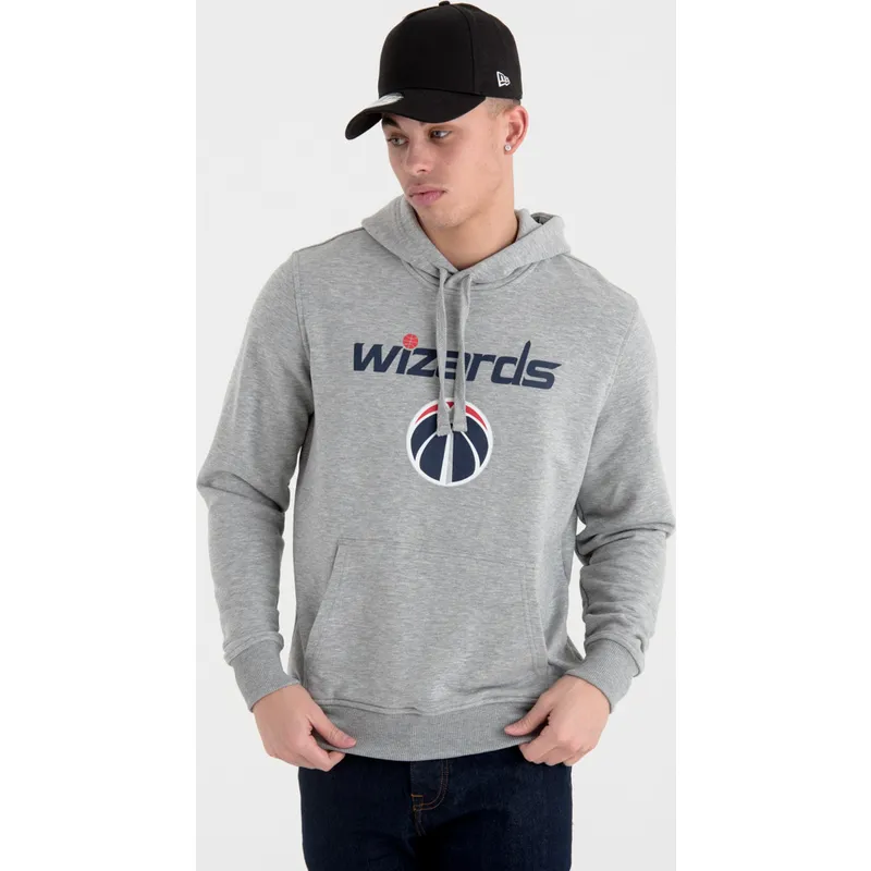 felpe-con-cappuccio-grigio-pullover-hoody-dei-washington-wizards-nba-di-new-era felpe-con-cappuccio-grigio-pullover-hoody-dei-washington-wizards-nba-di-new-era