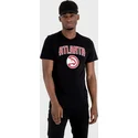 magliette-manica-corta-nero-de-dei-atlanta-hawks-nba-di-new-era