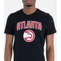 magliette-manica-corta-nero-de-dei-atlanta-hawks-nba-di-new-era