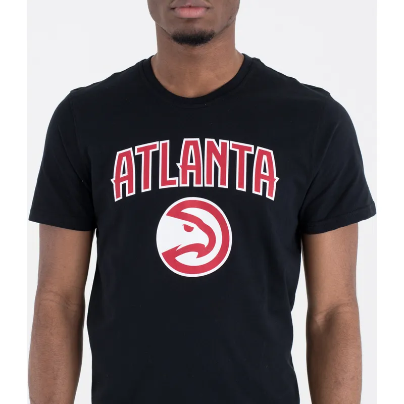 magliette-manica-corta-nero-de-dei-atlanta-hawks-nba-di-new-era