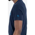 magliette-manica-corta-blu-marino-de-dei-dallas-mavericks-nba-di-new-era