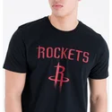 magliette-manica-corta-nero-de-dei-houston-rockets-nba-di-new-era