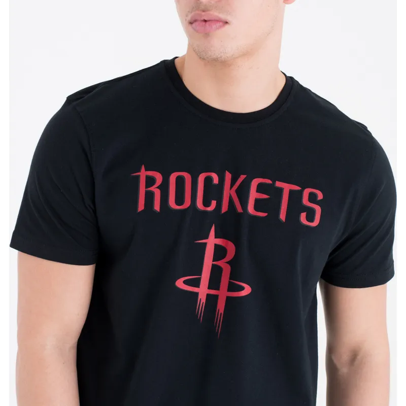 magliette-manica-corta-nero-de-dei-houston-rockets-nba-di-new-era