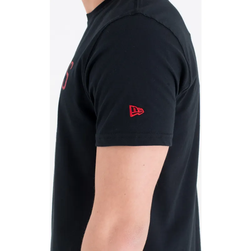 magliette-manica-corta-nero-de-dei-houston-rockets-nba-di-new-era