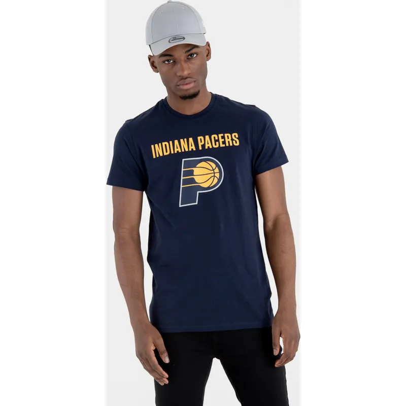 magliette-manica-corta-blu-marino-de-dei-indiana-pacers-nba-di-new-era