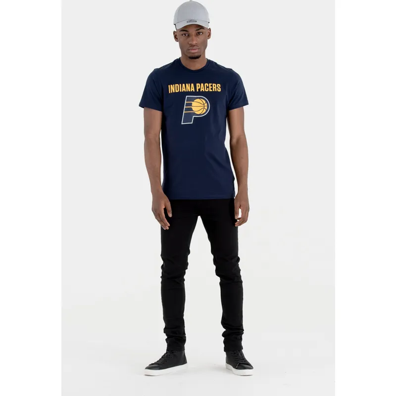 magliette-manica-corta-blu-marino-de-dei-indiana-pacers-nba-di-new-era