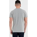 magliette-manica-corta-grigio-de-dei-los-angeles-clippers-nba-di-new-era