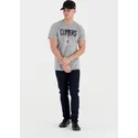 magliette-manica-corta-grigio-de-dei-los-angeles-clippers-nba-di-new-era