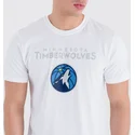 magliette-manica-corta-bianco-de-dei-minnesota-timberwolves-nba-di-new-era