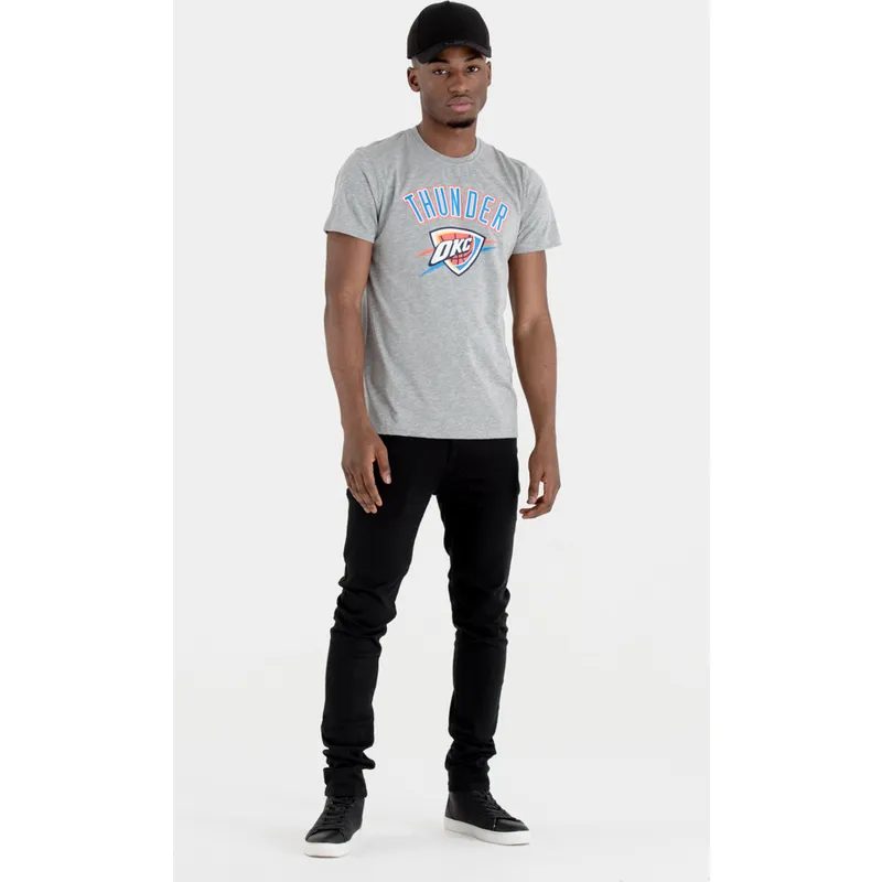 magliette-manica-corta-grigio-de-dei-oklahoma-city-thunder-nba-di-new-era