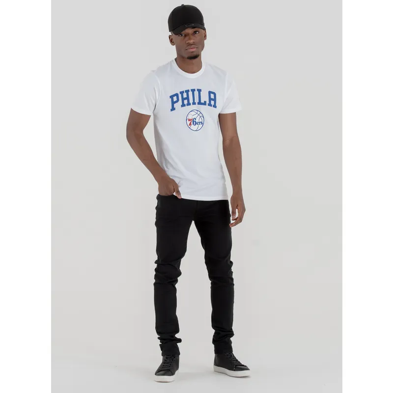 magliette-manica-corta-bianco-de-dei-philadelphia-76ers-nba-di-new-era