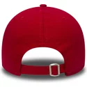 cappellino-visiera-curva-rosso-regolabile-9forty-essential-di-new-york-yankees-mlb-di-new-era