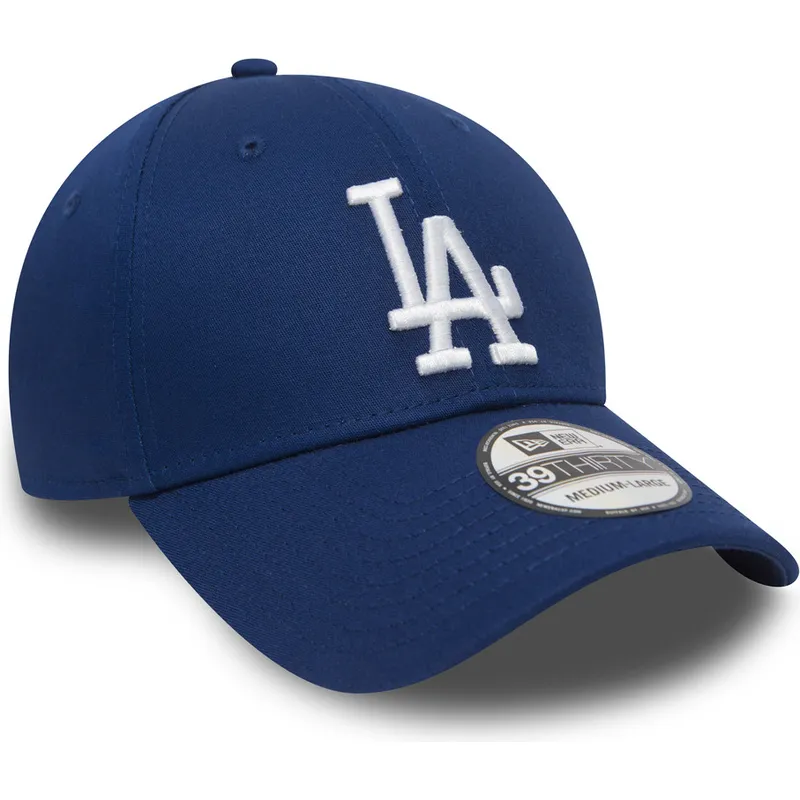 cappelli-curva-blu-regolato-39thirty-essential-dei-los-angeles-dodgers-mlb-di-new-era