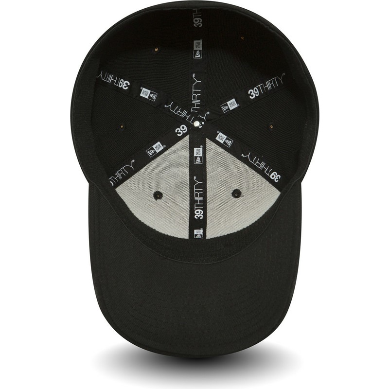 cappellino-visiera-curva-nero-aderente-39thirty-basic-flag-di-new-era
