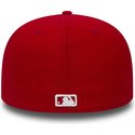 cappellino-visiera-piatta-rosso-aderente-59fifty-essential-di-los-angeles-dodgers-mlb-di-new-era