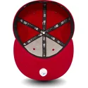 cappello-piatto-rosso-aderente-59fifty-essential-dei-los-angeles-dodgers-mlb-di-new-era