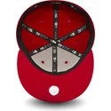 cappellino-visiera-piatta-rosso-aderente-59fifty-essential-di-new-york-yankees-mlb-di-new-era
