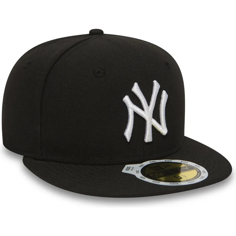 cappelli-piatta-nero-regolato-per-bambino-59fifty-essential-dei-new-york-yankees-mlb-di-new-era cappelli-piatta-nero-regolato-per-bambino-59fifty-essential-dei-new-york-yankees-mlb-di-new-era