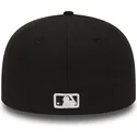 cappello-piatto-nero-aderente-per-bambino-59fifty-essential-dei-new-york-yankees-mlb-di-new-era