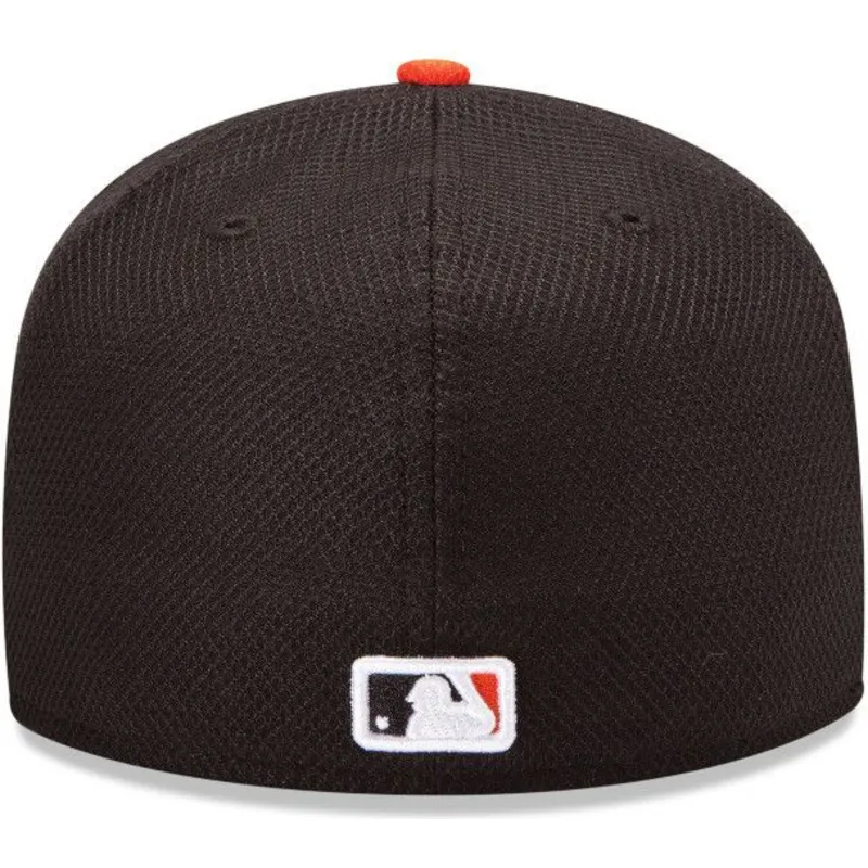 cappelli-piatta-nero-regolato-59fifty-diamond-era-dei-san-francisco-giants-mlb-di-new-era