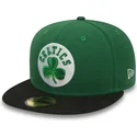 cappello-piatto-verde-regolabile-59fifty-essential-dei-boston-celtics-nba-di-new-era