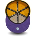 cappello-piatto-giallo-chiuso-59fifty-essential-dei-los-angeles-lakers-nba-di-new-era