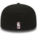 cappello-piatto-nero-aderente-59fifty-essential-dei-miami-heat-nba-di-new-era